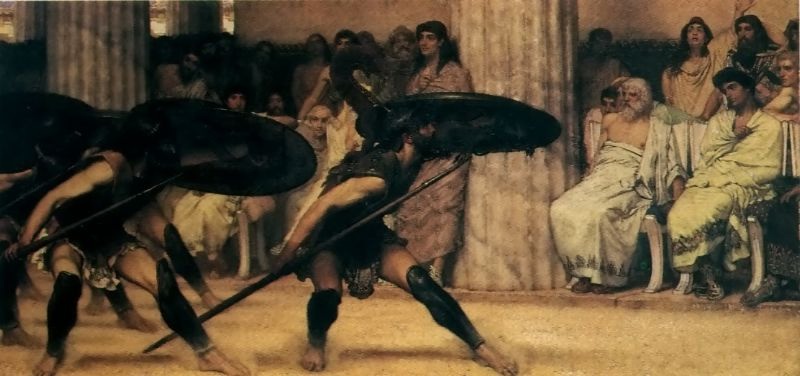 Alma-Tadema Lawrence - Une danse Pyhhrique.jpg